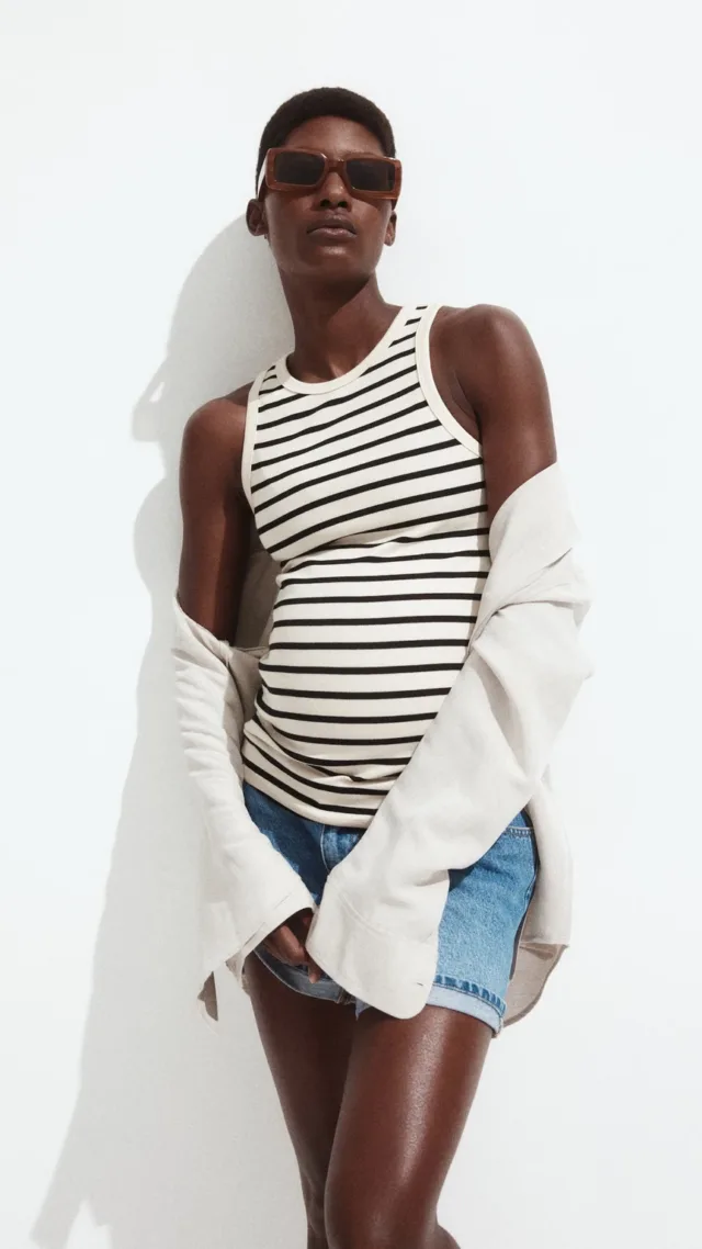 Mama Ribbed Tank Top