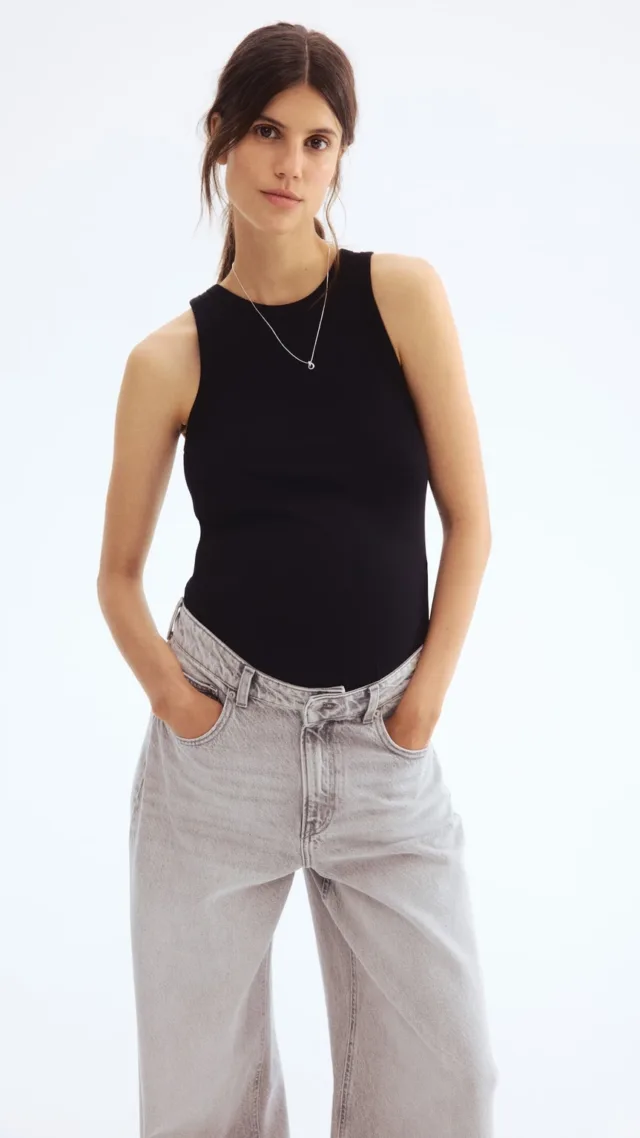 Mama Ribbed Tank Top