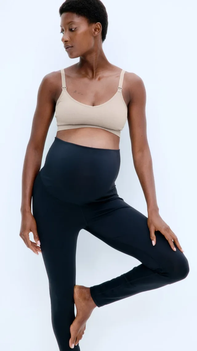 Mama Seamless Nursing Sports Bra