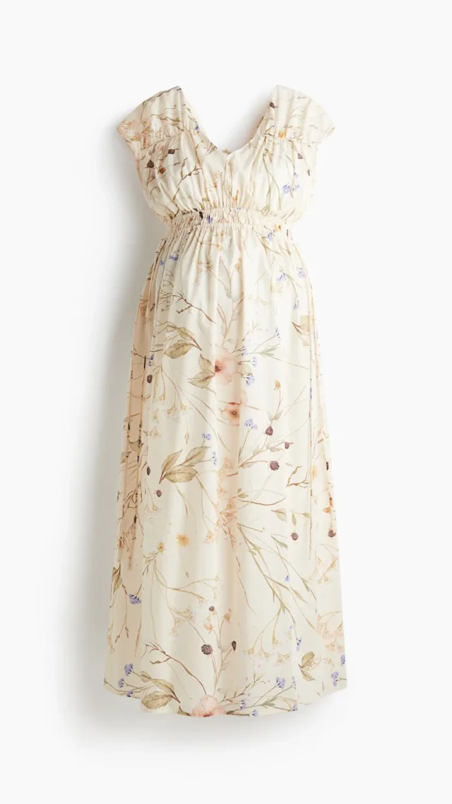 Mama V-Neck Dress
