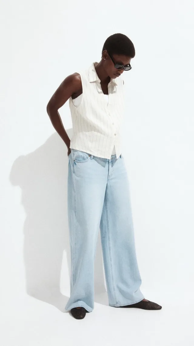 Mama Wide Low Jeans