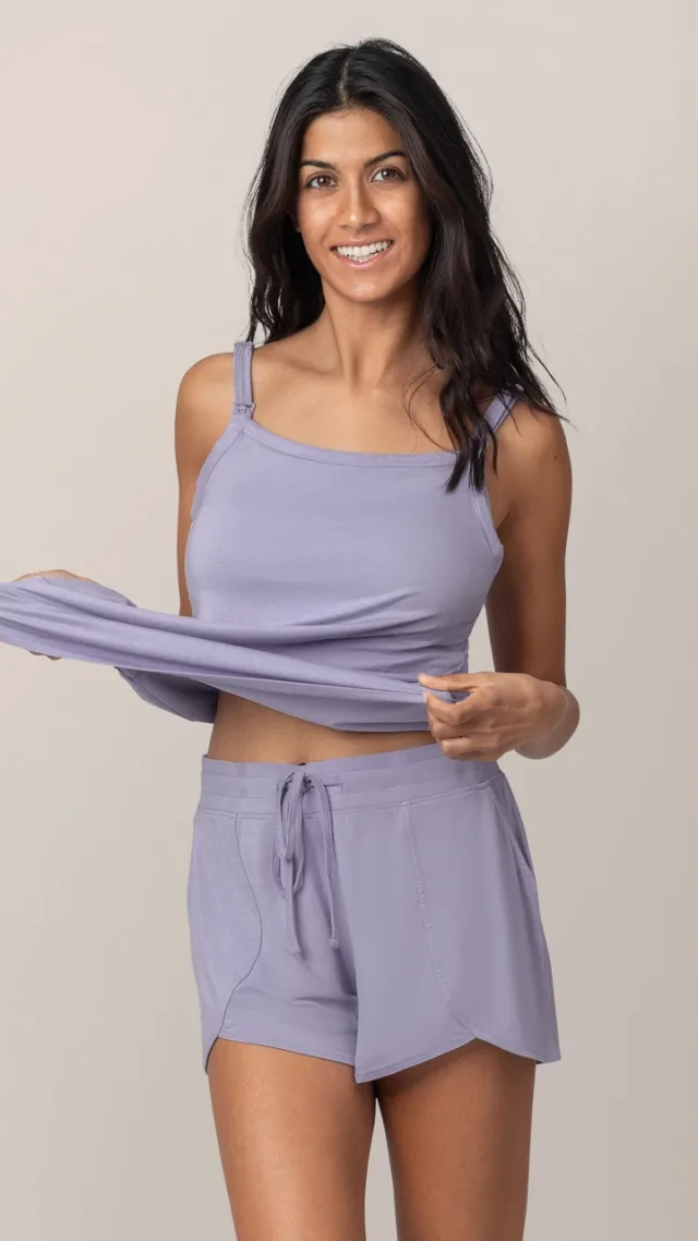 Bamboo Maternity & Postpartum Lounge Short