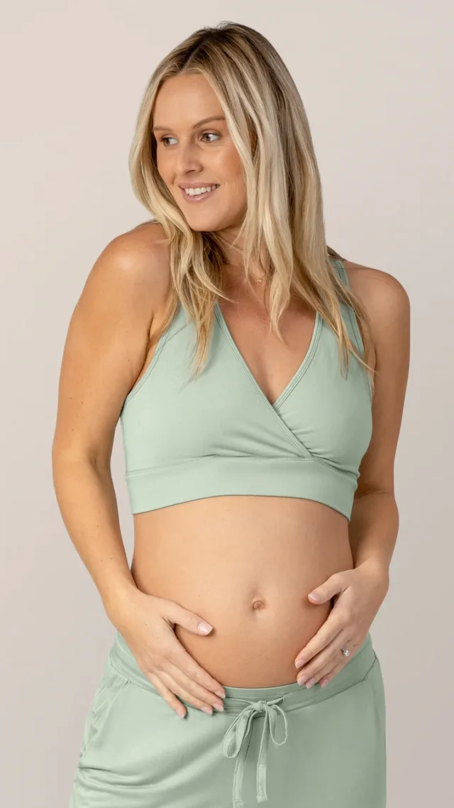 French Terry Racerback Nursing & Sleep Bra