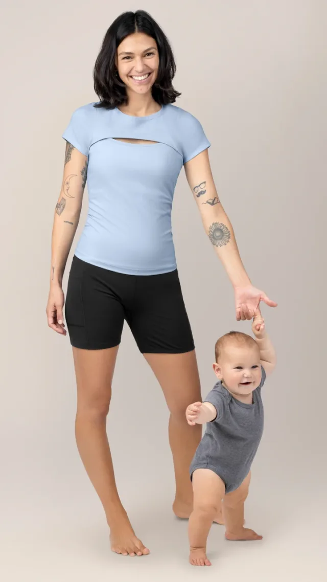 Luna Active Cut Out Nursing Top