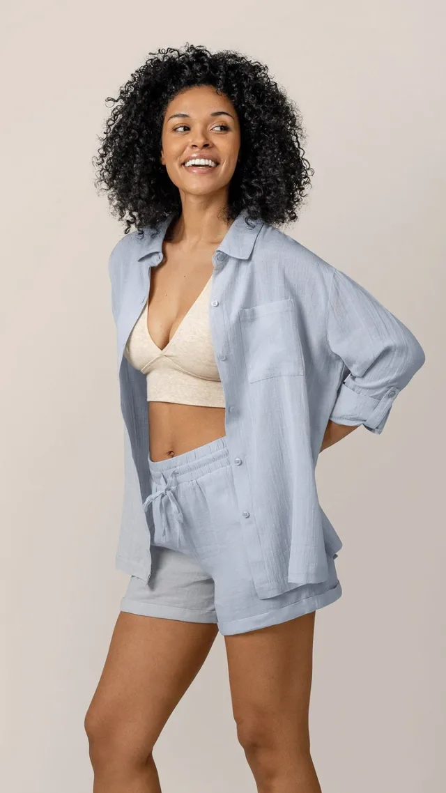 Reese Oversized Linen Button Down Shirt
