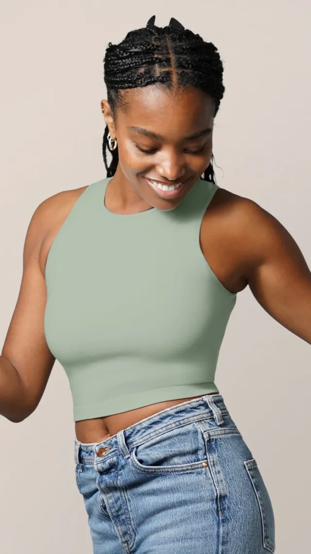 Sublime® Bamboo Maternity & Nursing Longline Bra Top