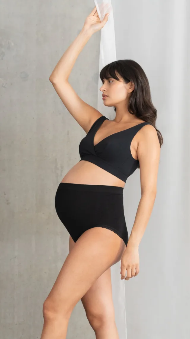 Cotton-Blend High-Waisted Briefs - Five-Pack