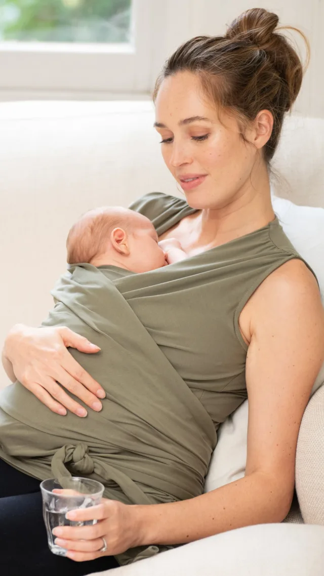 Khaki Cotton Skin To Skin Top