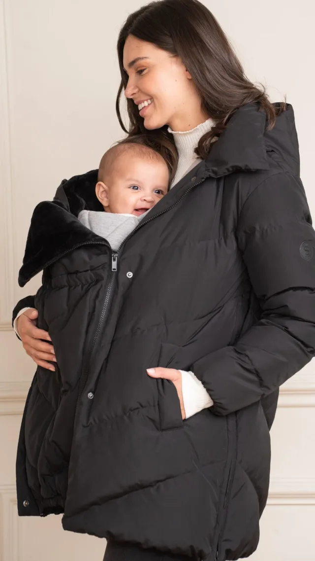 Maternity & Babywearing Puffer Coat