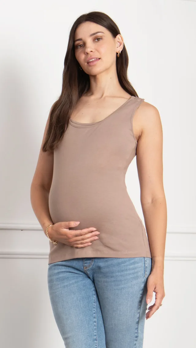Maternity & Nursing Vest Top