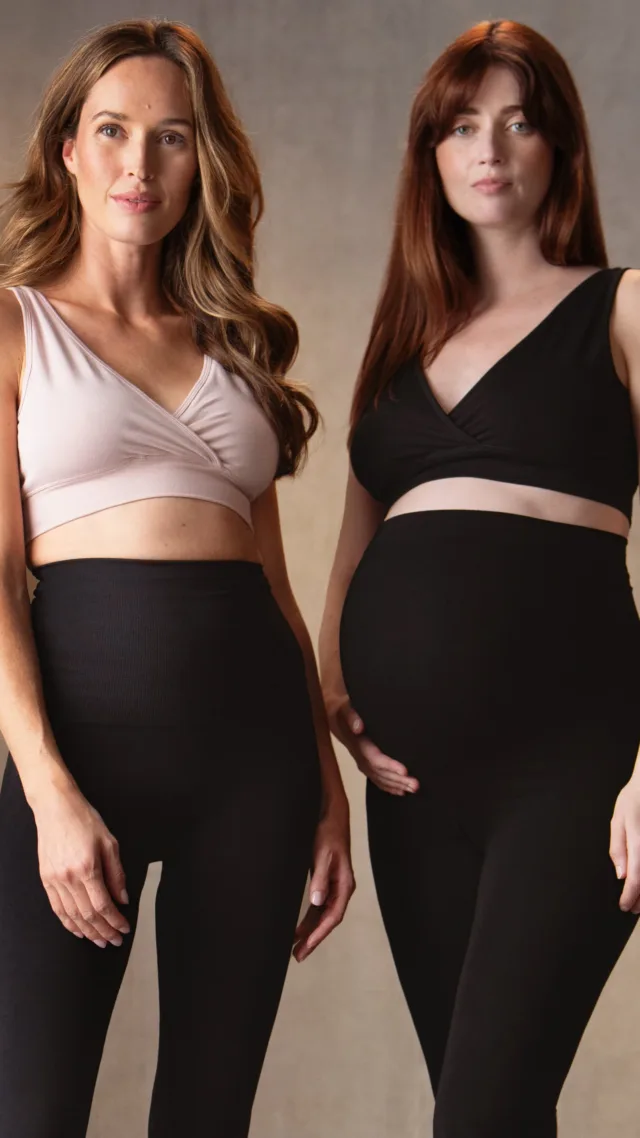 Twin Pack Bamboo Maternity & Nursing Sleep Bras