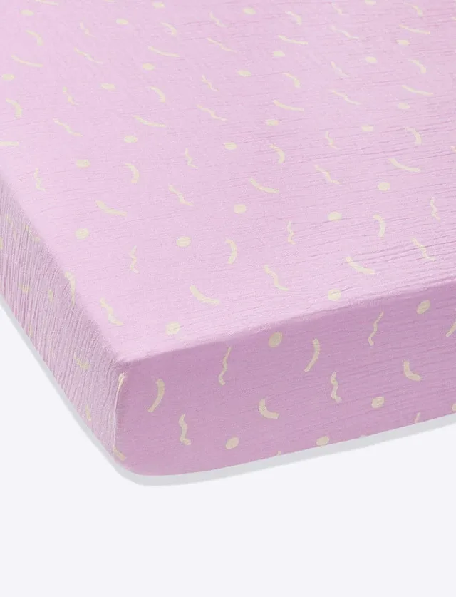 Organic Muslin Crib Sheet
