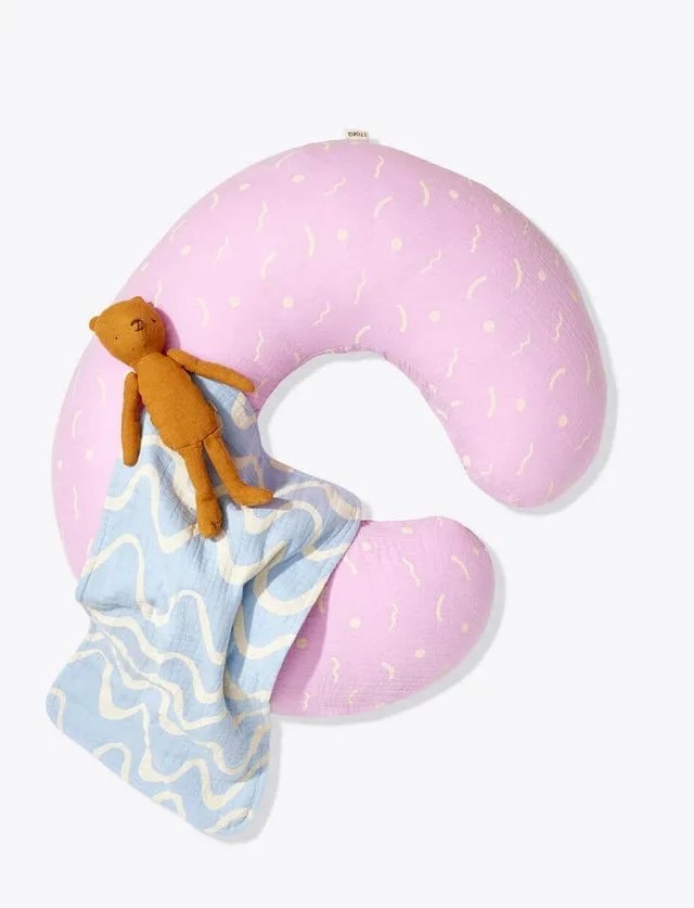 Organic Muslin Nursing Pillow Cover